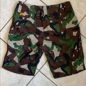 Loudmouth Camouflage Women's Shorts - Green and Brown